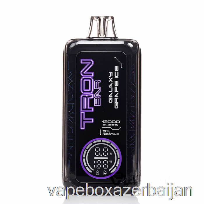 Vape Smoke TRON BAR 12K Disposable Galaxy Grape Ice